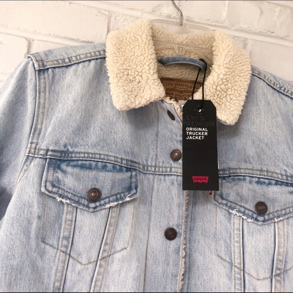 Levi’s Sherpa Original Trucker Jacket NWT - Picture 5 of 8